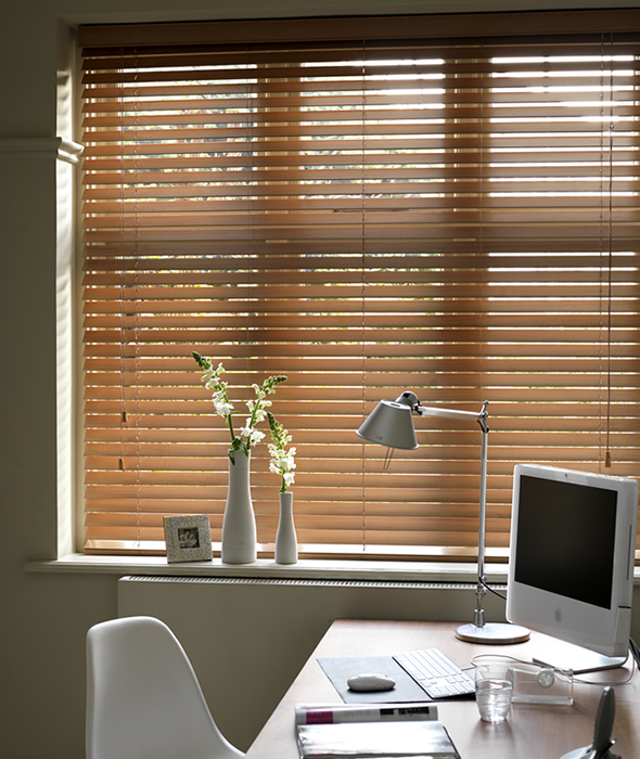 Wood Venetians Aspiration Blinds In Bolton