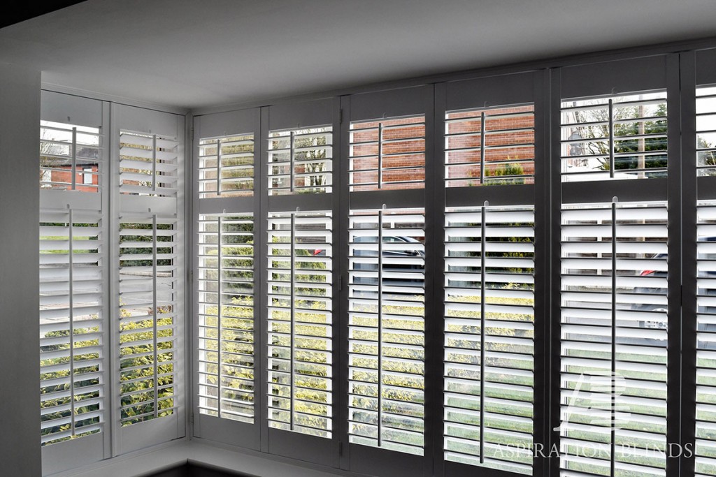 Bay Window Shutters Aspiration Blinds In Bolton